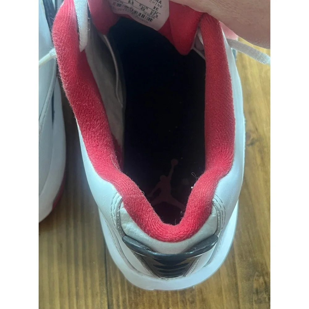 NIKE AIR JORDAN TRUNNER Q4 WHITE‎ VARSITY RED 343408-162 Size 9.5